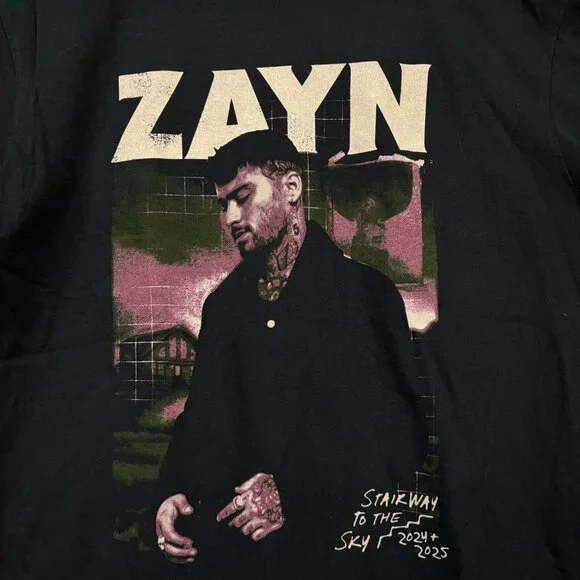 Zayn Stairway to The Sky Tour T-Shirt Size Medium - Picture 2 of 4